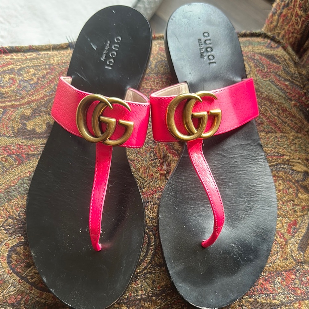 Gucci Women's Pink Sandals